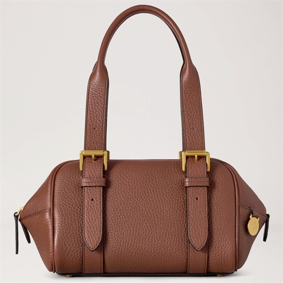 Mulberry Small Boston Bright Oak Heavy Grain